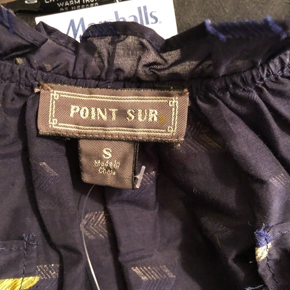 🆕 J. Crew Point Sur Ruffle Neck Popover Top - Picture 7 of 9